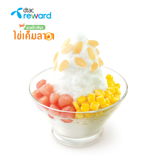 Coconut Shaved Ice served Coconut Shaved Ice served