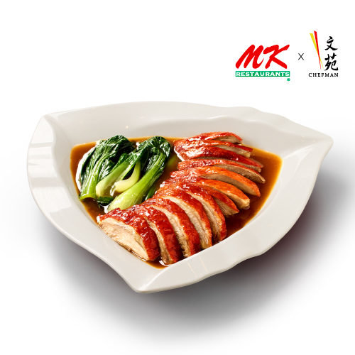 เป็ดย่างซอสเป๋าฮื้อ